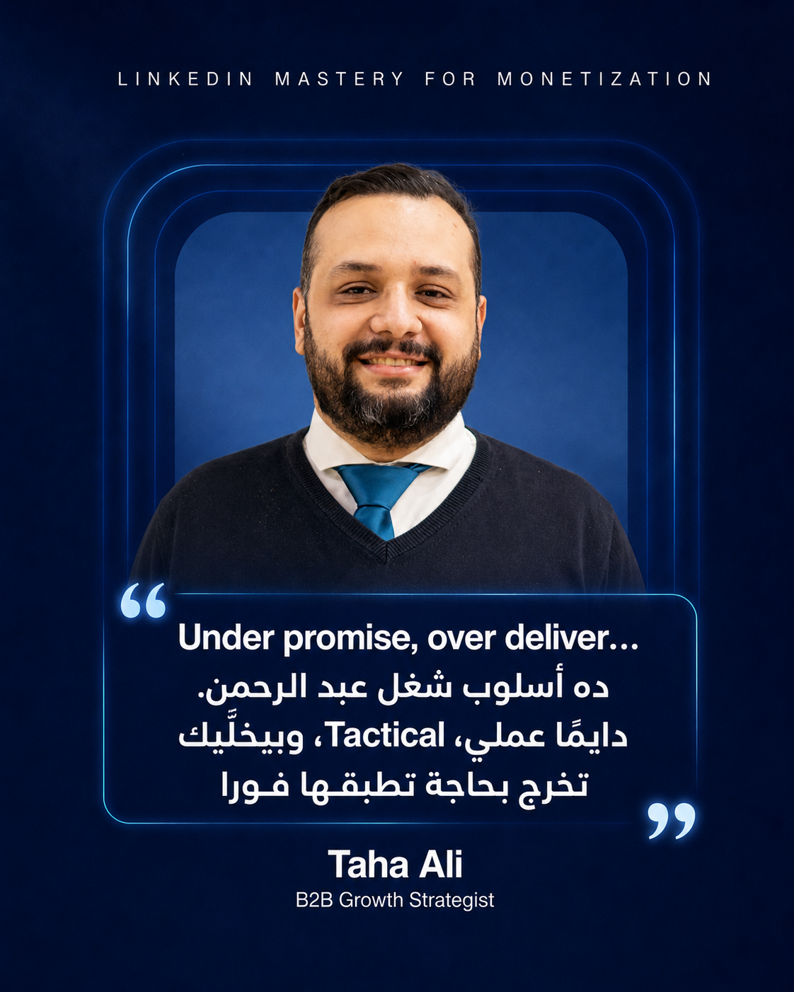 Taha Ali — B2B Growth Strategist